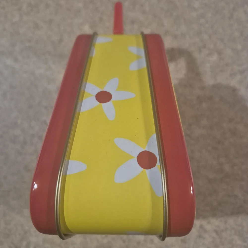 Best Friends Themed Food Storage Container Vintage Mini Tin Lunchbox